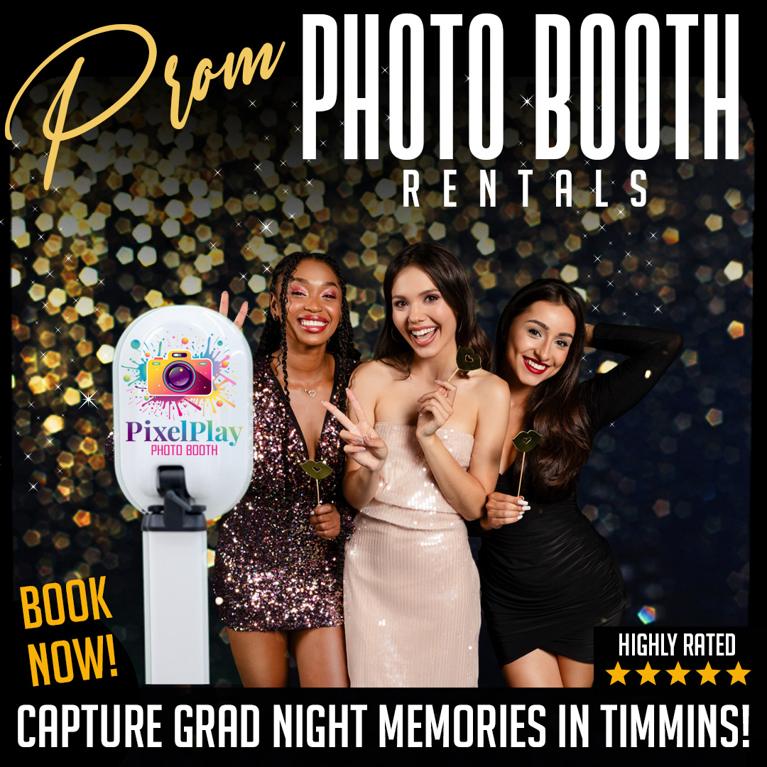 Prom & Grad Night Photo Booth Timmins | PixelPlay Photo Booth