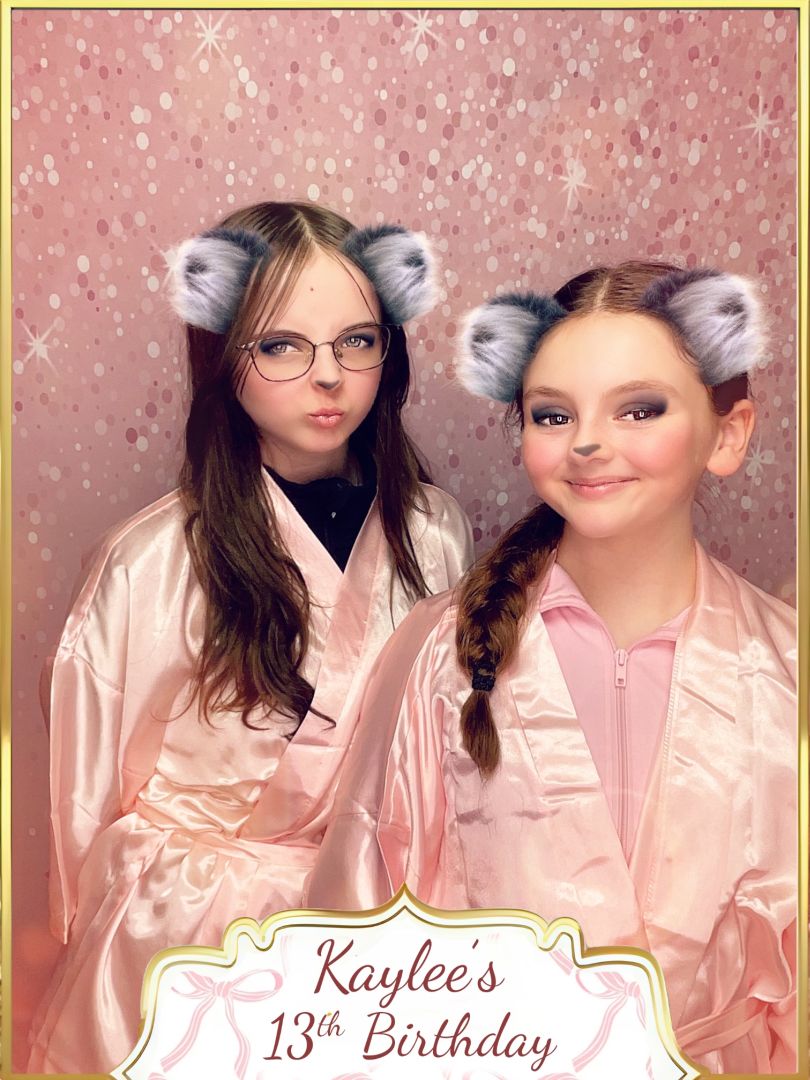 Kaylee's 13th birthday photo booth — PixelPlay Timmins