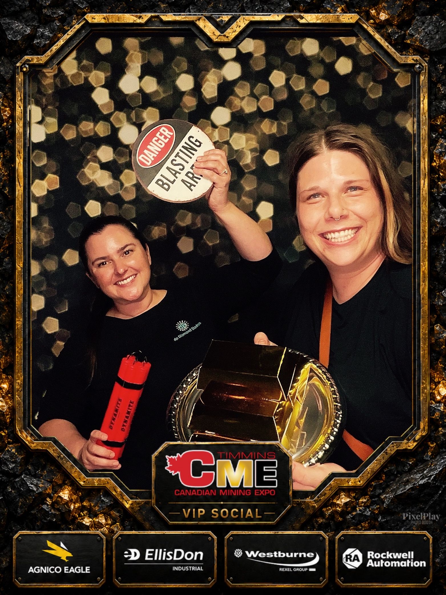 CME VIP Social photo booth — PixelPlay Timmins